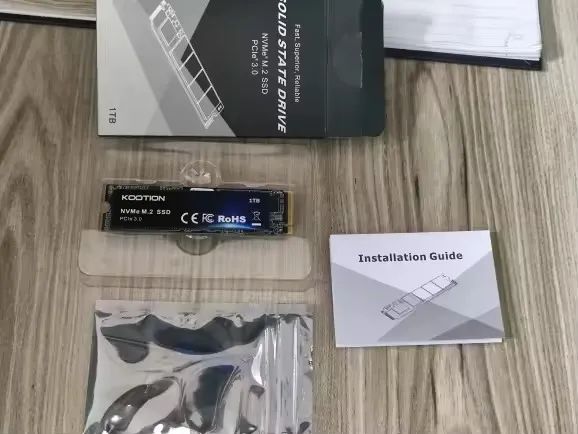 SSD Nvme 1TB Kootion Gen3 Novo/Lacrado