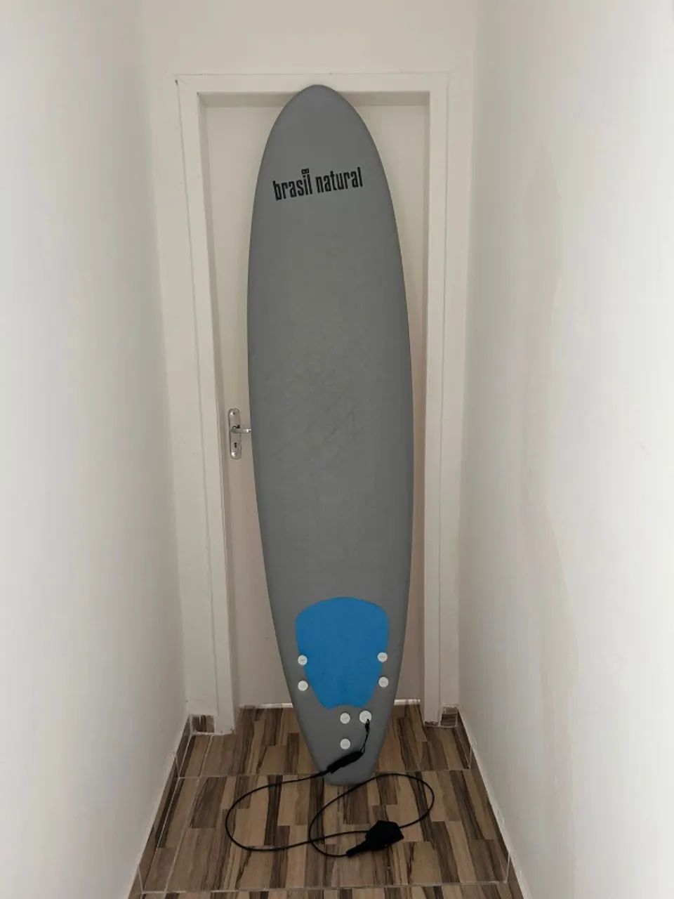 Prancha de surf soft 7'2 fun board + kit surf - Brasil Natural