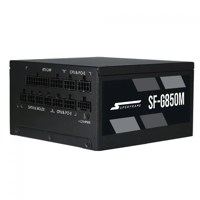 Fonte Super Frame 850w Cabo 5.0 Gold - Foto 2
