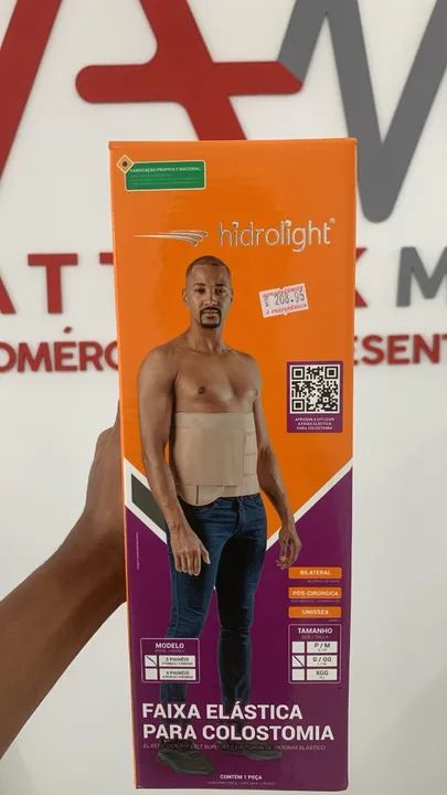 Faixa Elástica para Colostomia