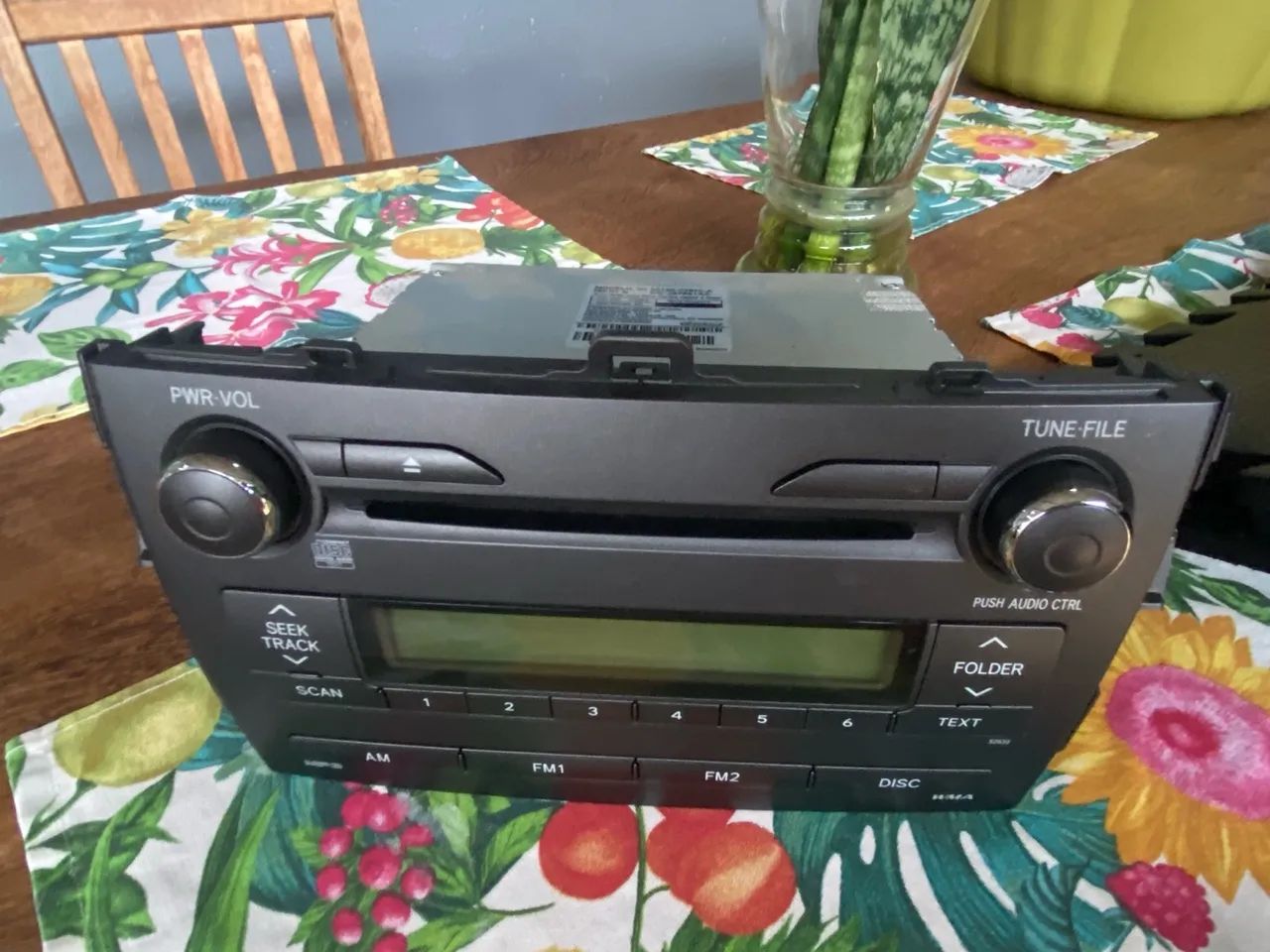 Rádio som cd  Toyota corolla 2012 original - Foto 2