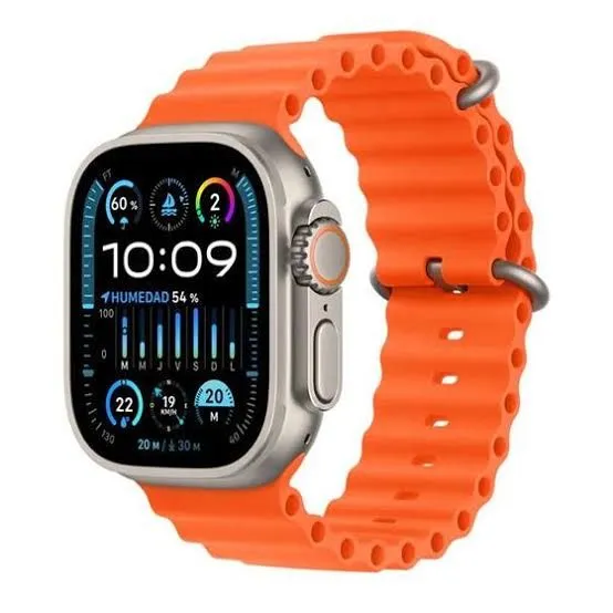 Smartwatch Ultra com Pulseira Laranja