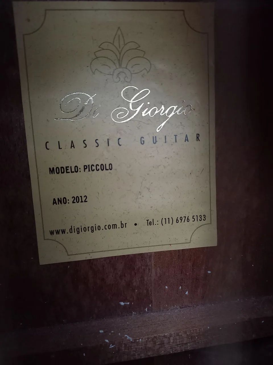 Violão Di Giorgio Piccolo - de Nylon - Foto 2