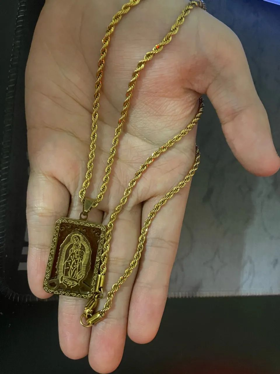 Corrente 18K banhada a ouro  - Foto 2
