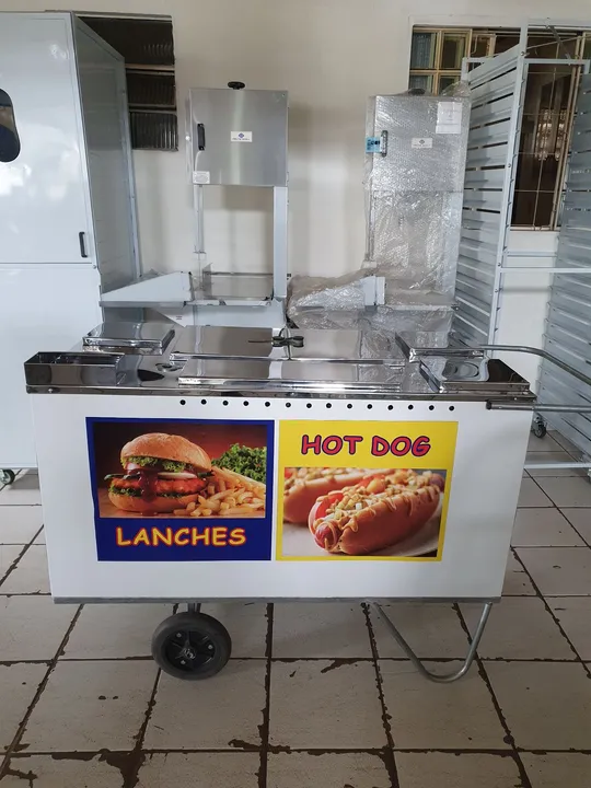 Carrinho de lanche, de churros, de churrasco