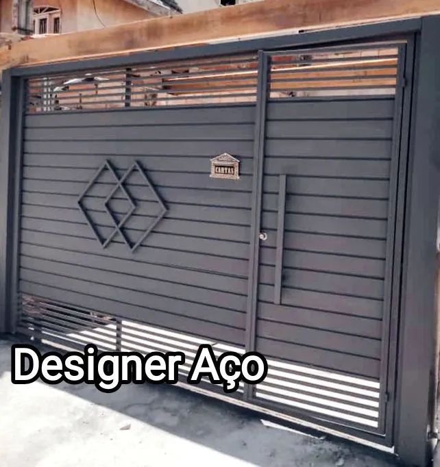 Portão residencial// portão automático/ portão de aço  - Foto 2
