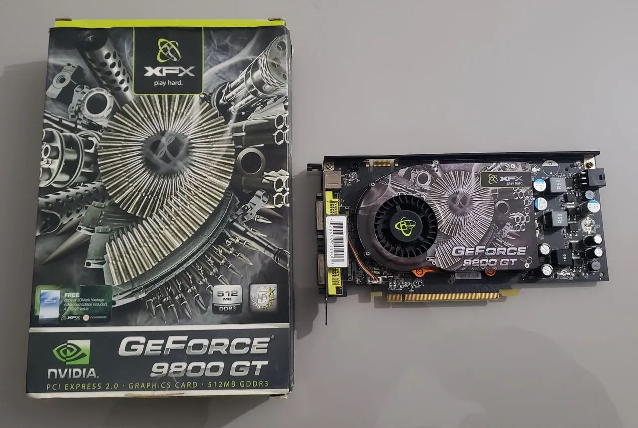 Placa video GeForce 9800 GT 512 Mb