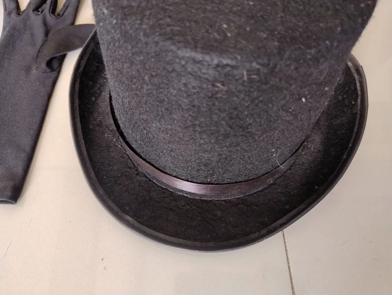 Kit fantasia - Chapéu, Luvas e Gravata Borboleta - Foto 4