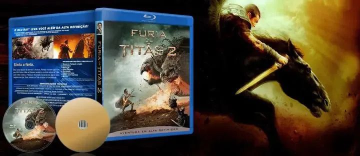FÚRIA DE TITÃS FILMES BLURAY - Foto 2