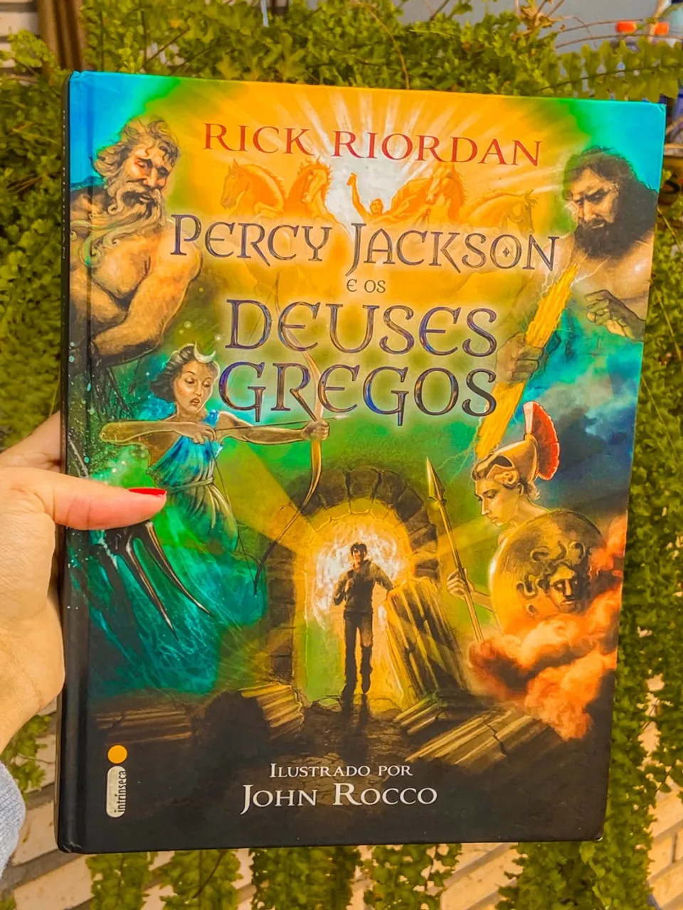 Vendo livro- Percy Jackson e os Deuses Gregos - *URGENTE