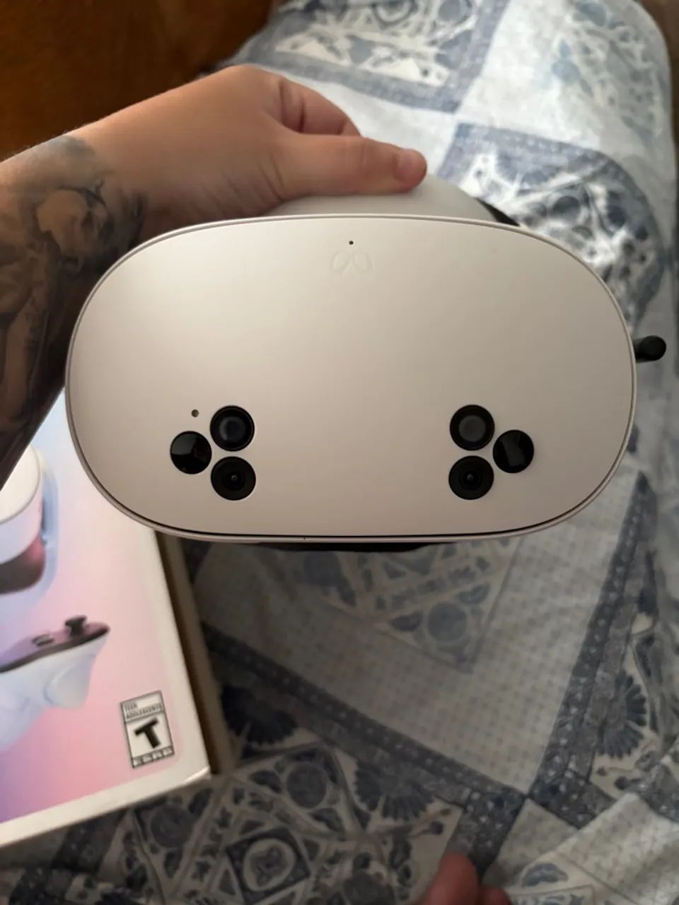 Meta quest 3s + jogo batman+ Bobovr com bateria extra - Foto 4