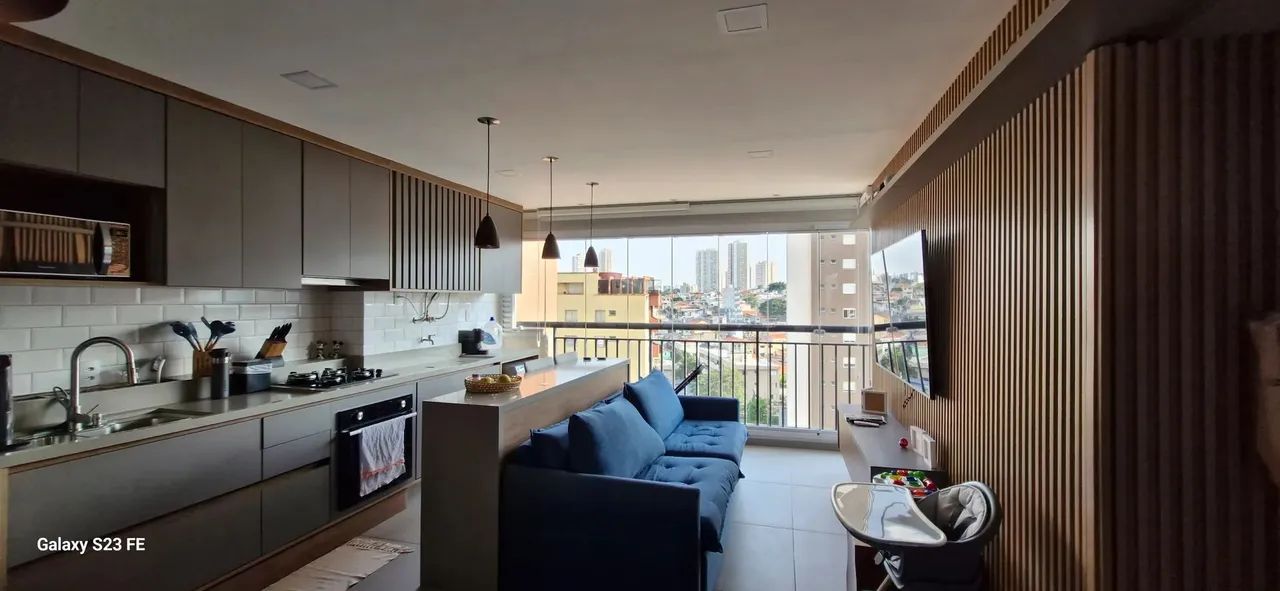 Ipiranga apartamento novo mobiliado 2 quartos (1suíte) cozinha americana 1 vaga de garagem - Foto 3