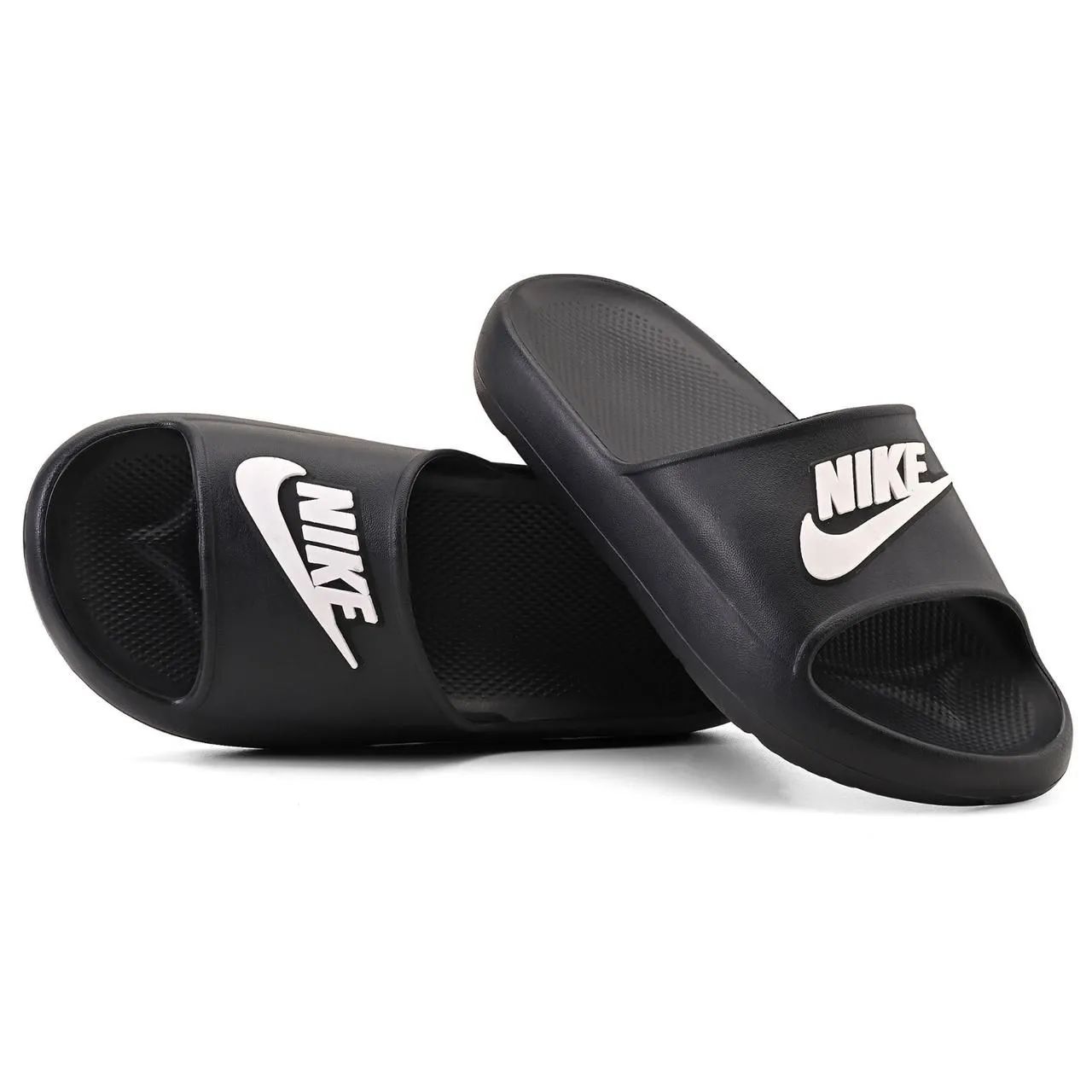 SANDÁLIAS NIKE SLIDE - BEGE E PRETA  - Foto 3
