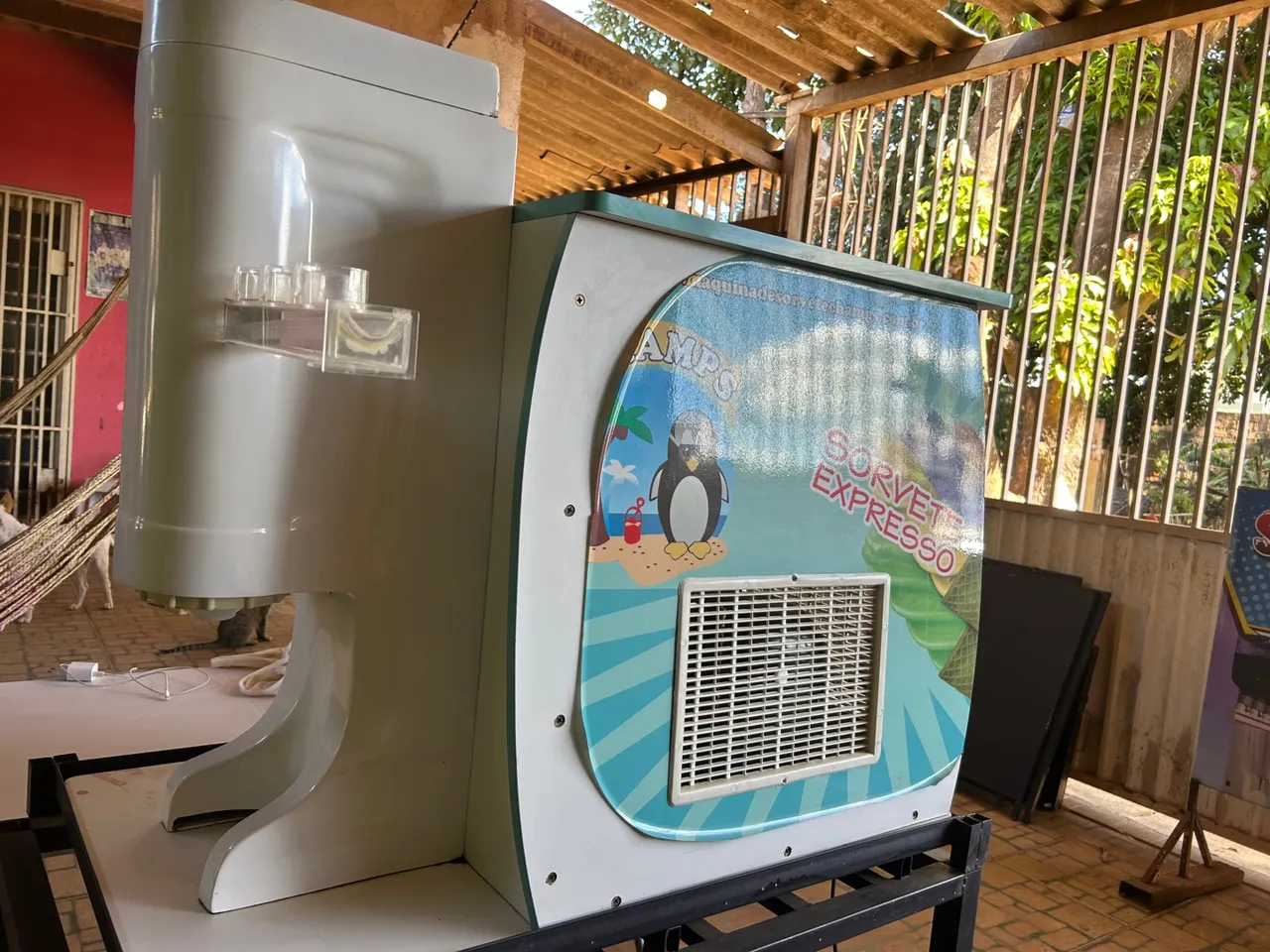 Máquina de sorvete americano