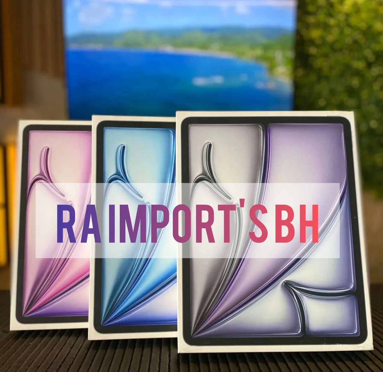 iPAD AIR M3 13" 128GB 2025 |NOVOS |GARANTIA APPLE DE 1 ANO |PRONTA ENTREGA