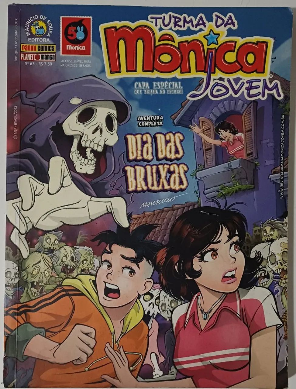 Turma da Mônica Jovem - Mangá 07 unidades - Foto 5