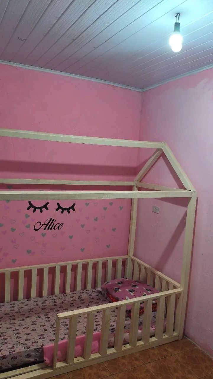 CAMA MONTESSORIANA DE MADEIRA  - Foto 2