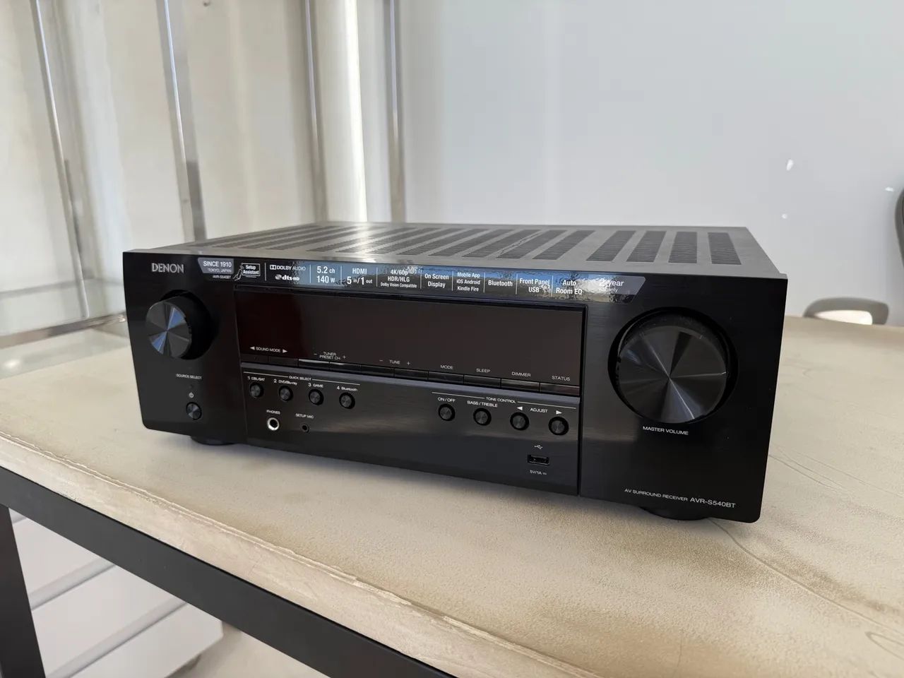 Receiver Denon AVR-S540BT