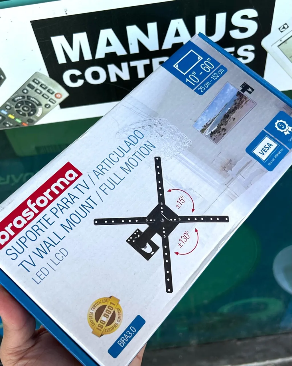 Suporte para tv articulado 10 a 60 polegadas