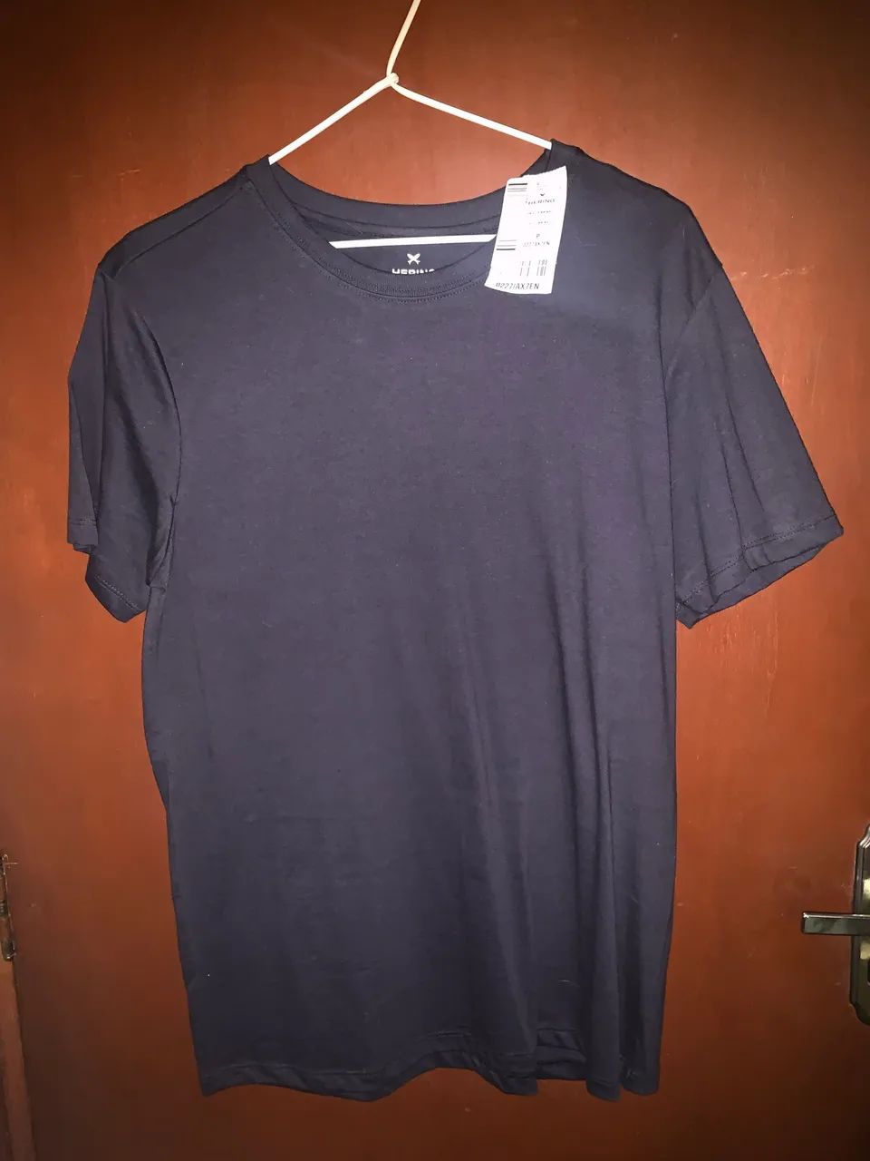 Camiseta Hering azul lisa P