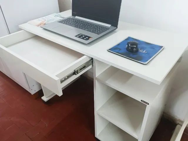 Mesa p/ Computador C214 Dalla Costa 100%MDF. - Foto 3