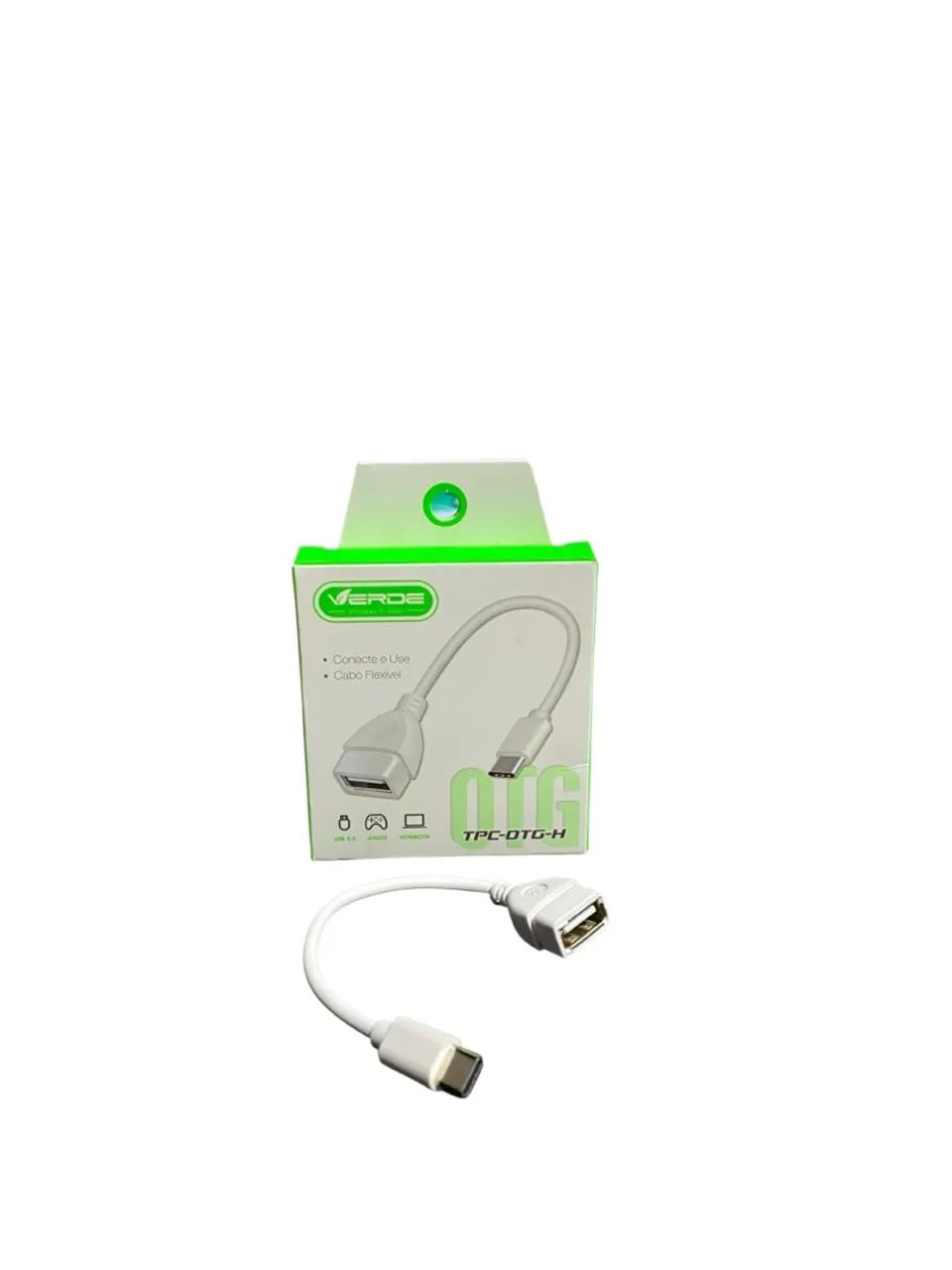 Cabo OTG USB-C Verde TPC-OTG-H