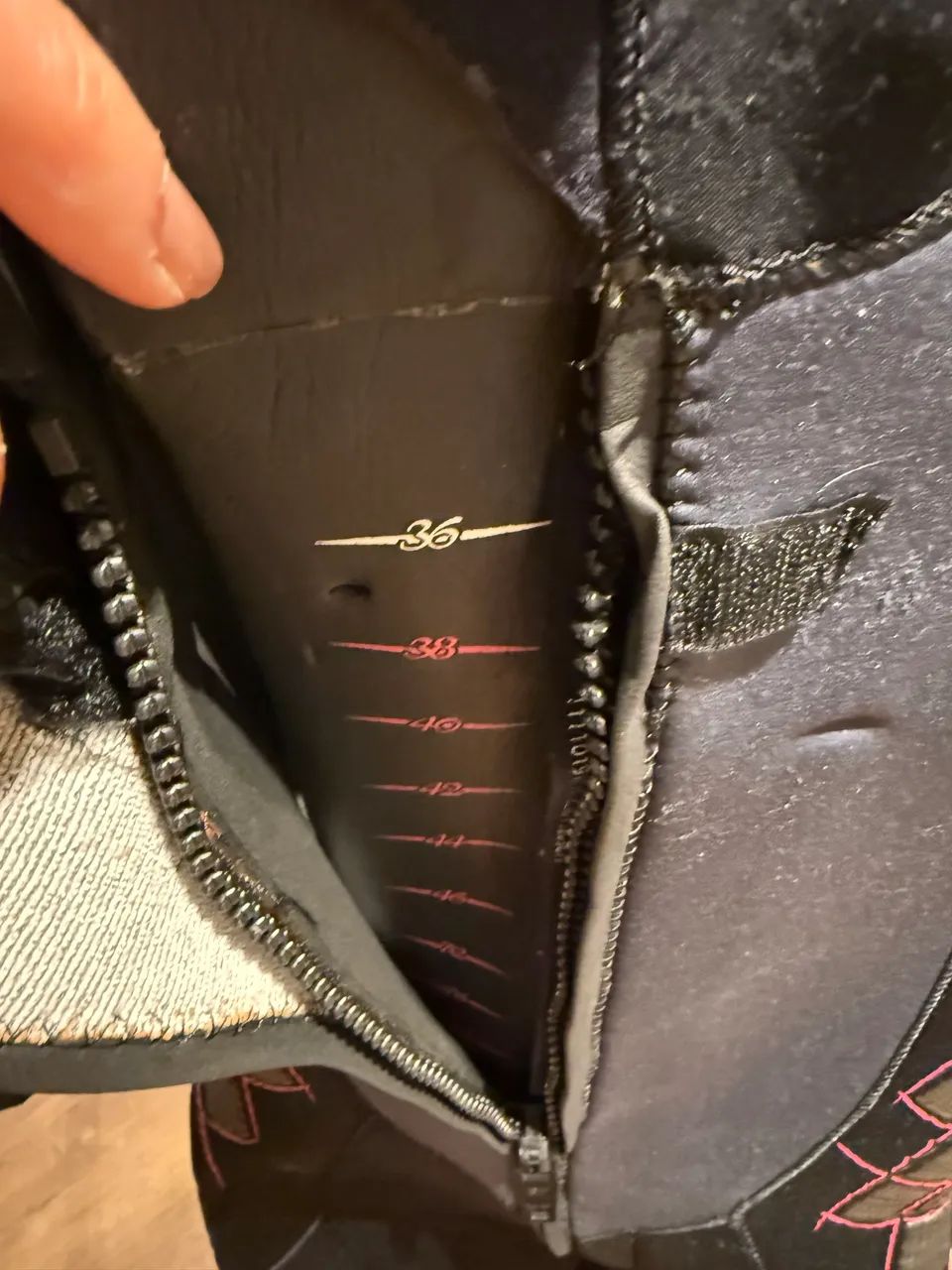 Roupa de mergulho feminina 7mm marca Camaro Alpha Plus Rosa  - Foto 4