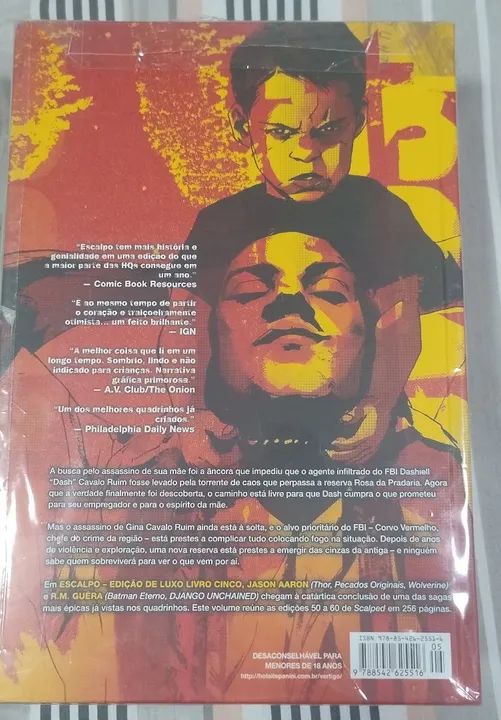 Escalpo Edição de Luxo - HQ Completa - 5 edições - Jason Aaron - Foto 2