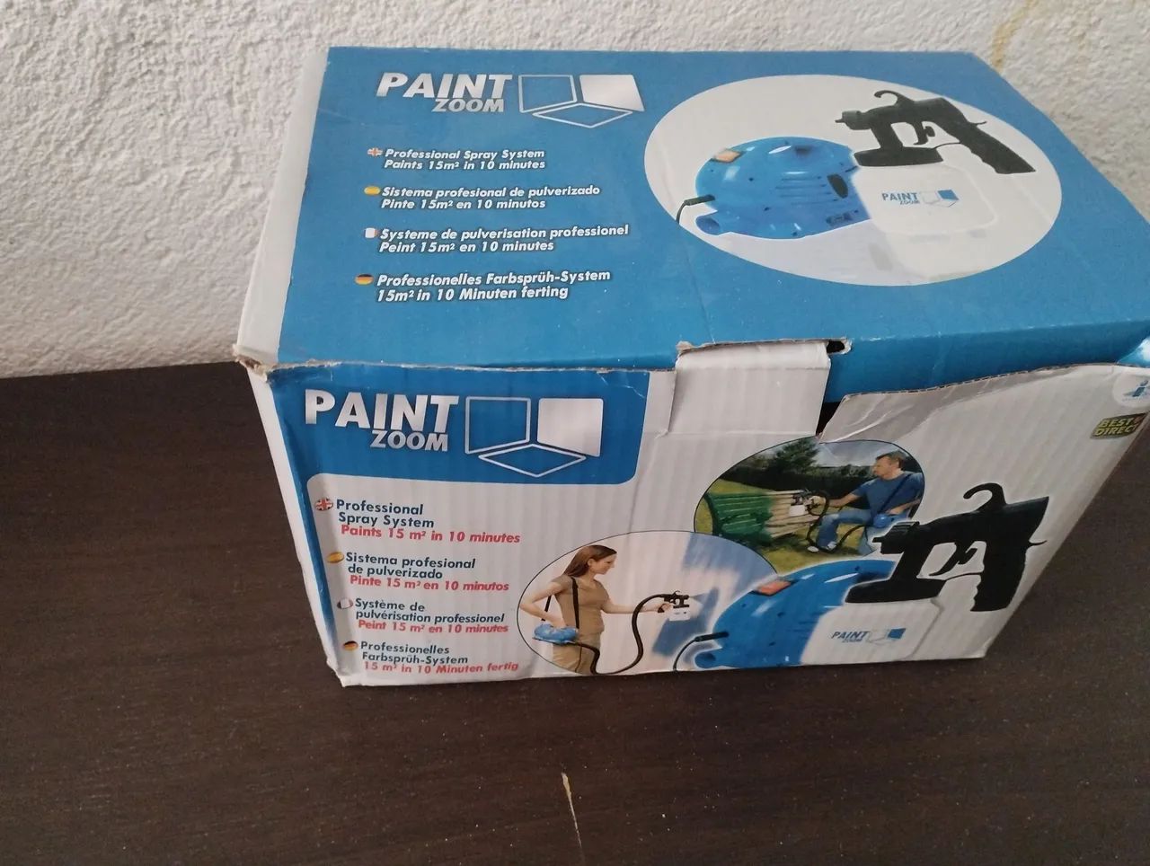 Pistola de pintura e compressor - Foto 4