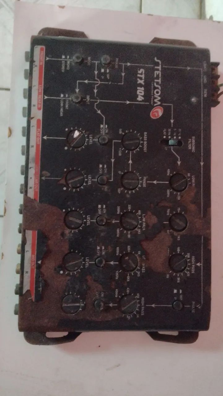 CROSSOVER AUTOMOTIVO. STX 104 STETSOM COM DEFEITO 