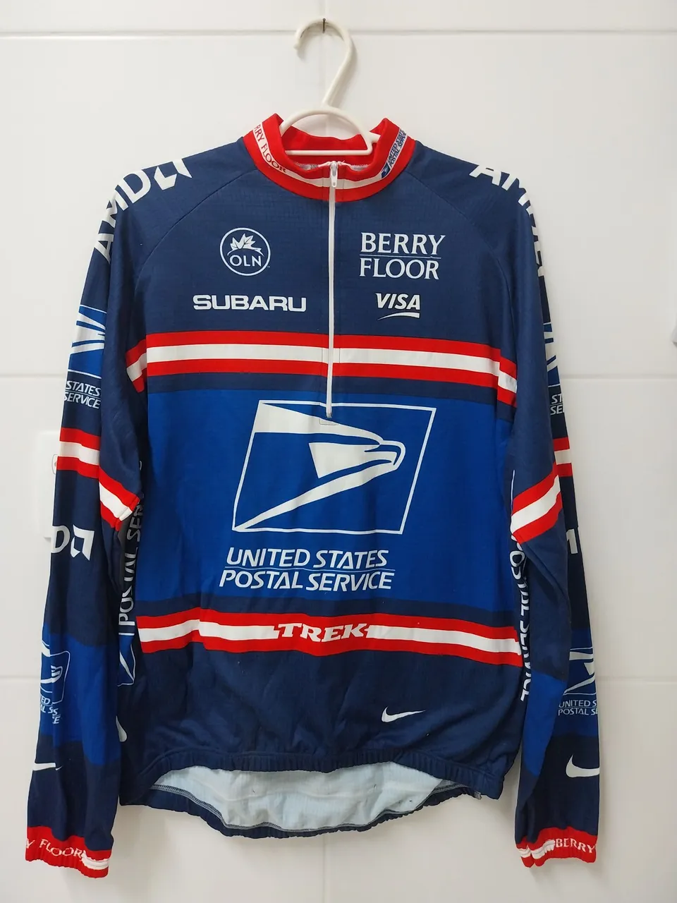 Camisa de Ciclismo US Postal Service Trek Nike