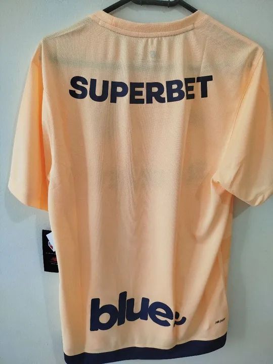 Camisa de Futebol São Paulo - New Balance - Tamanho M - Foto 3