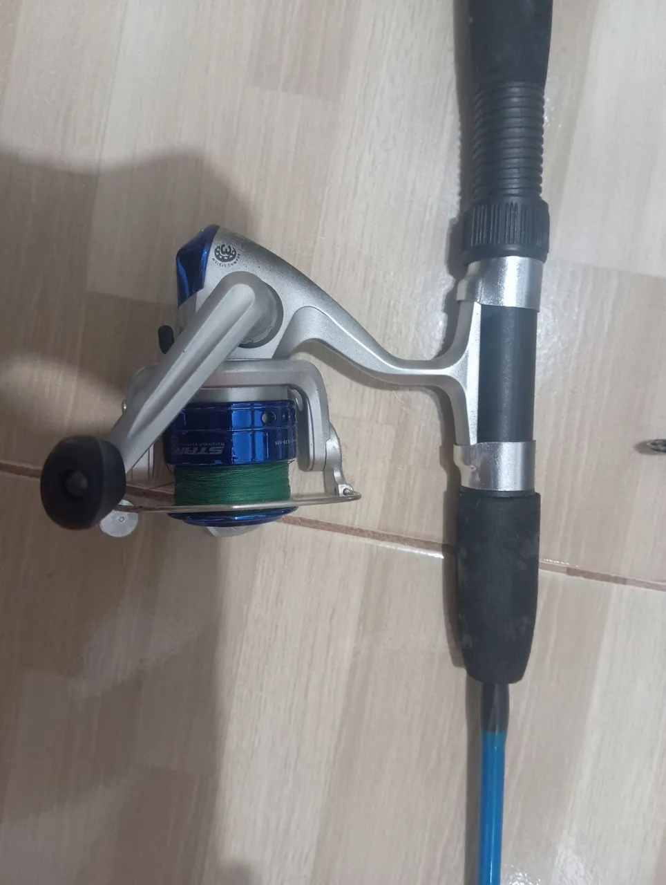 Vara de pesca albatroz fishing+molinete marine Sports