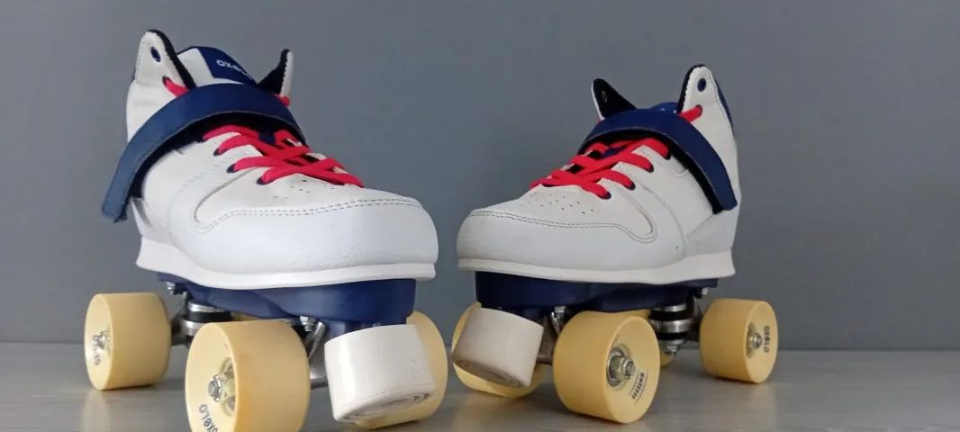 PATINS OXELO QUAD SR 100 TEAM WHITE - Foto 2