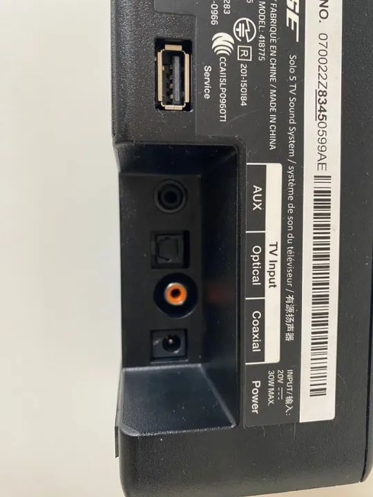 Sound Bar Bose Solo 5 Bluetooth com controle remoto Original - Foto 6