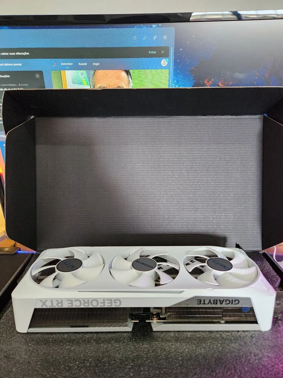 Placa seminova RTX 5070 12G GIGABYTE EAGLE com garantia e nota fiscal  - Foto 5