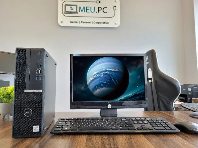 Completo - Computador Dell OptiPlex 5090 | 10ª Geração | Core i5 | 256GB SSD | 16GB DDR4