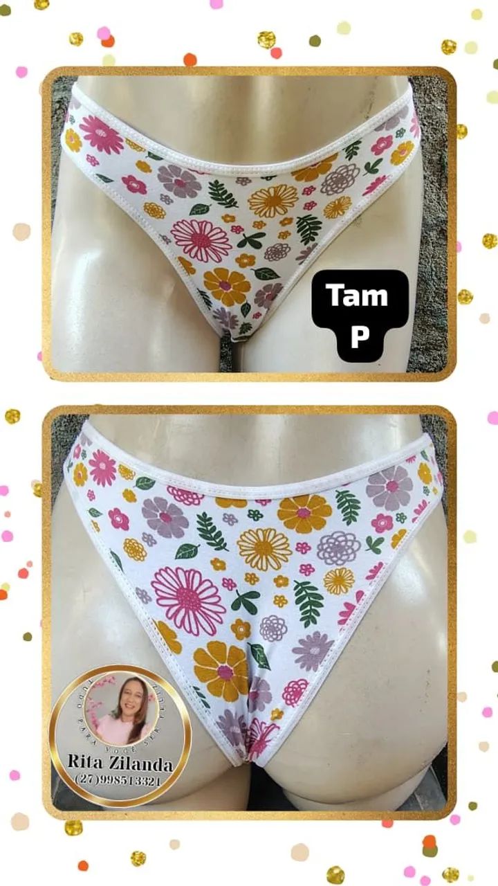 Calcinha  algodão  R$30,00 cada  - Foto 2