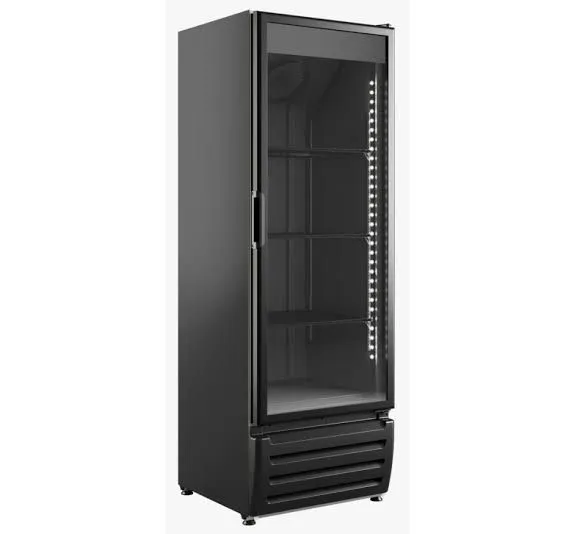 A. Freezer 500 litros total black com led