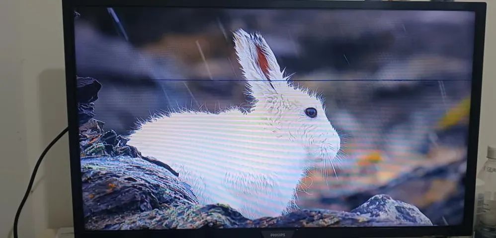 Tv 32" Philips (Imagem com listra) - Foto 4