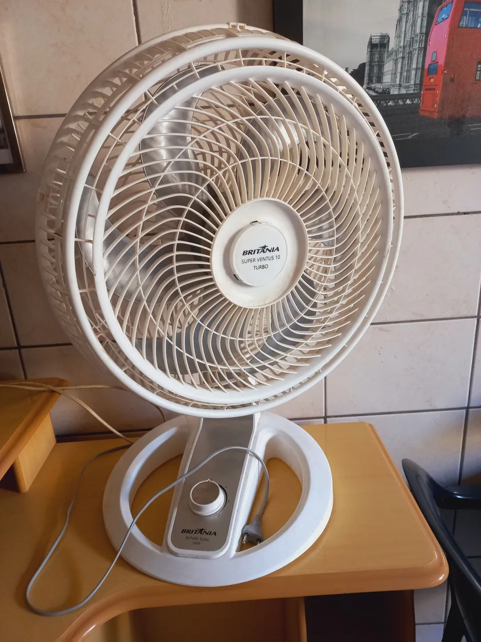 Ventilador de Mesa Britânia Super 150,00. WhatsApp * Ventus 10 Turbo