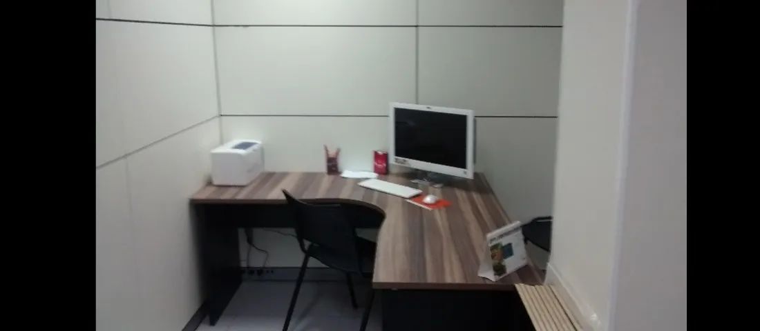 Jogo de móveis para escritório,, armário e mesa - Foto 2