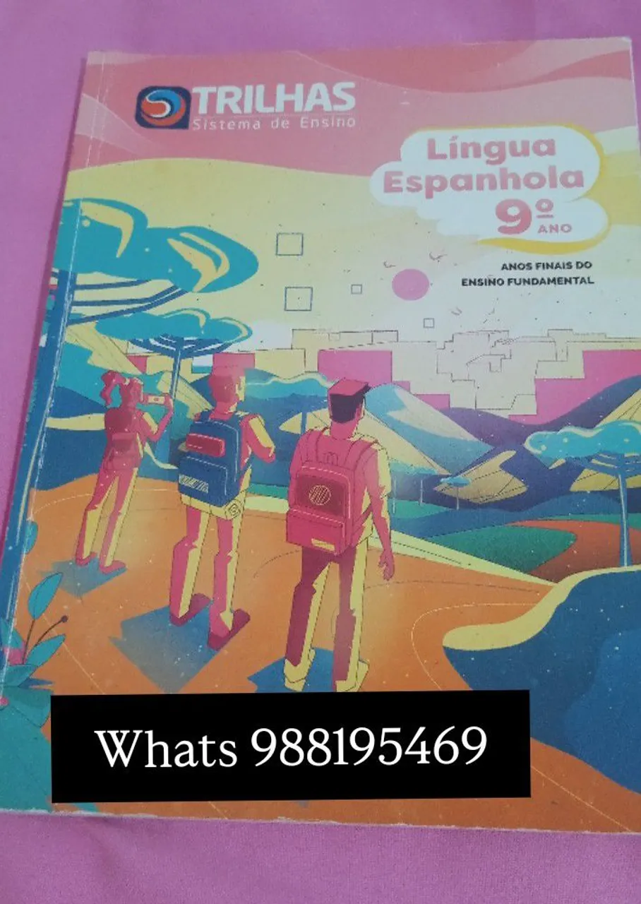 Livro Língua Espanhola 9º Ano Trilha Sistema de Ensino