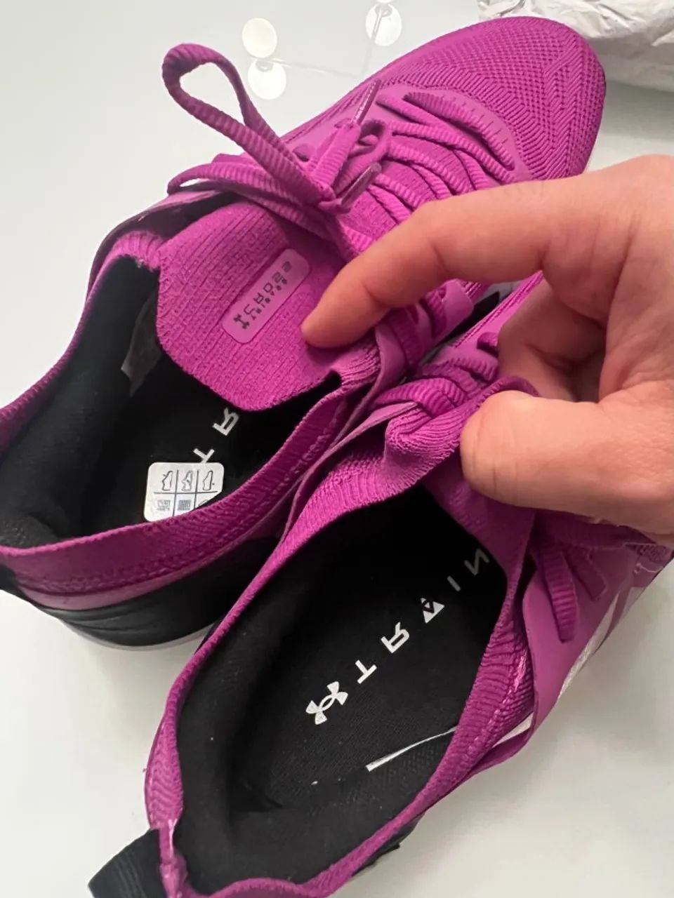 Tênis Under Armour Tribase Cross tam 41 ORIGINAL - crossfit | musculação | levant. de peso - Foto 6
