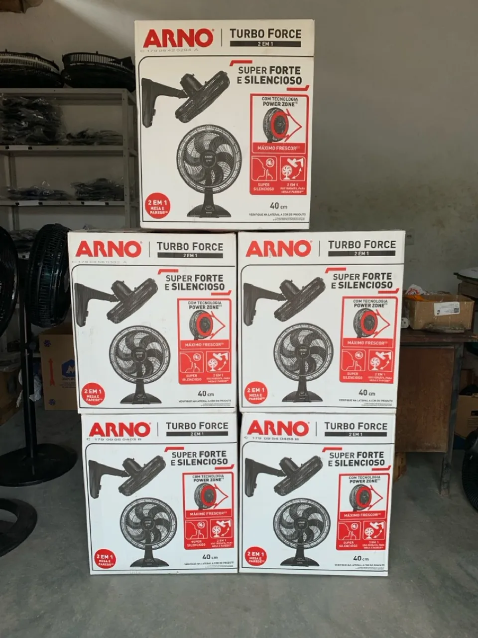 Ventilador ARNO (novo)  Com garantia de 4meses no Motor