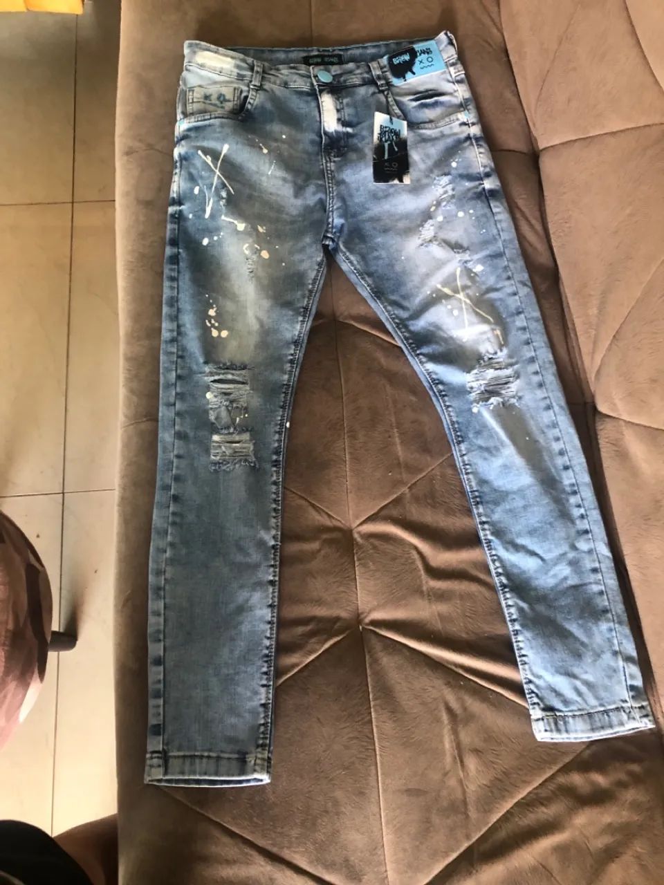 Calça Jeans Masculino modelo jogador - Foto 2