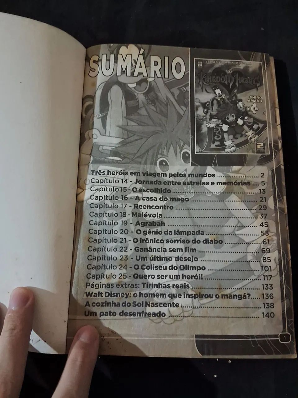 Mangá Kingdom hearts Volume 2 - Foto 5