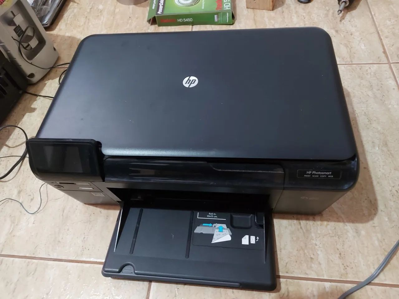 Impressora HP Photosmart (para concerto ou uso de peças)