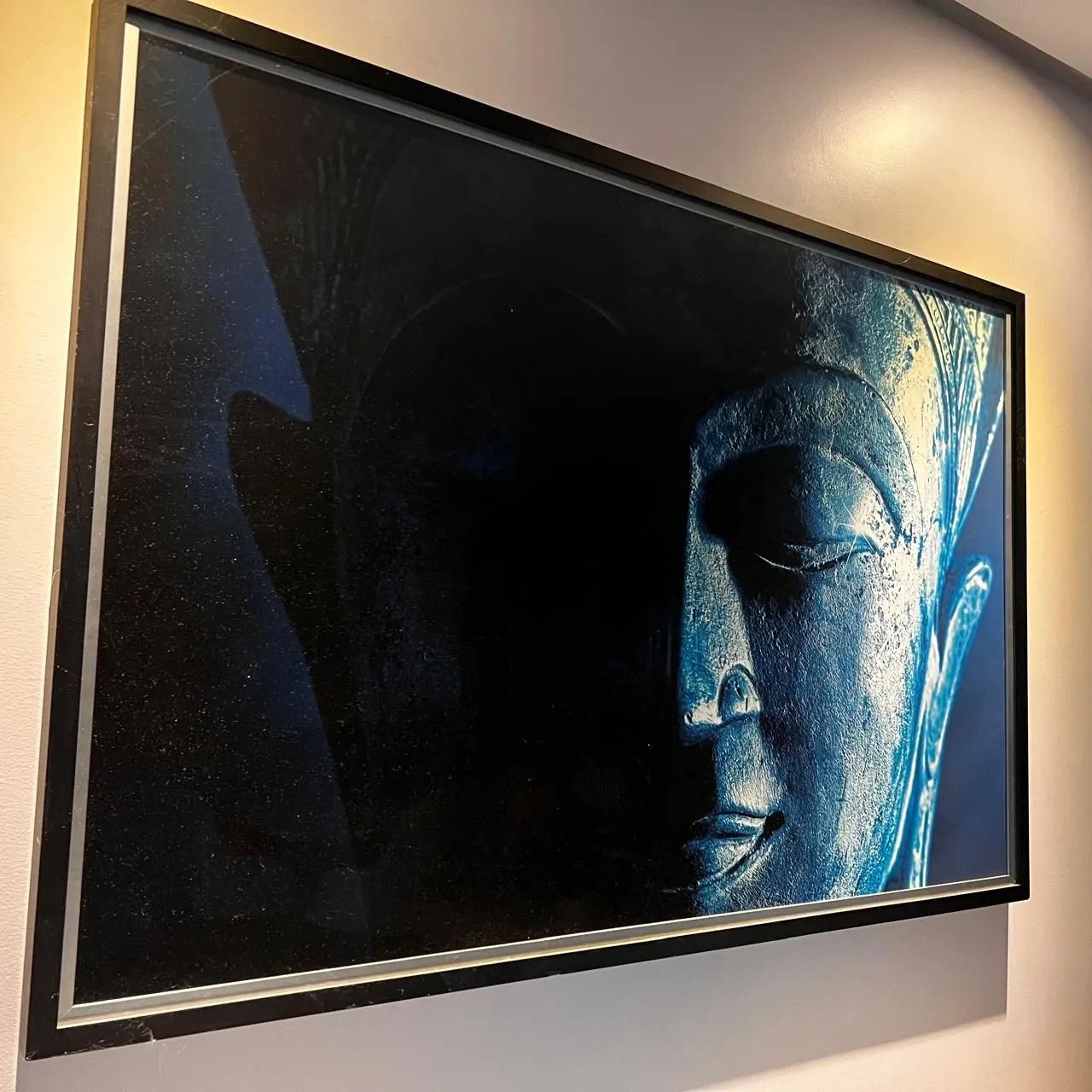 Quadro Decorativo Buda 0,85 cm altura x 1,26 de largura <br>1,26m de largura - Foto 2
