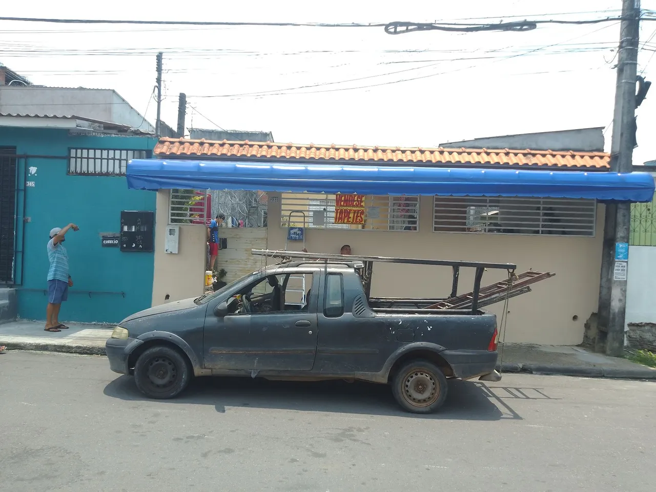 Toldo para área externa